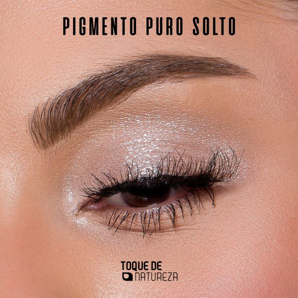 TOQUE DE NATUREZA SOMBRA PIGMENTO 01 CRYSTAL LIGHT Visage Cosméticos